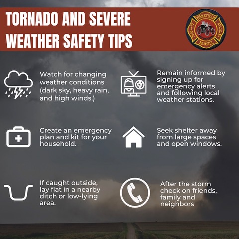 Severe Weather and Tornado Safety Tips